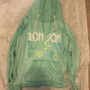 ron jon surf shop blue hoodie